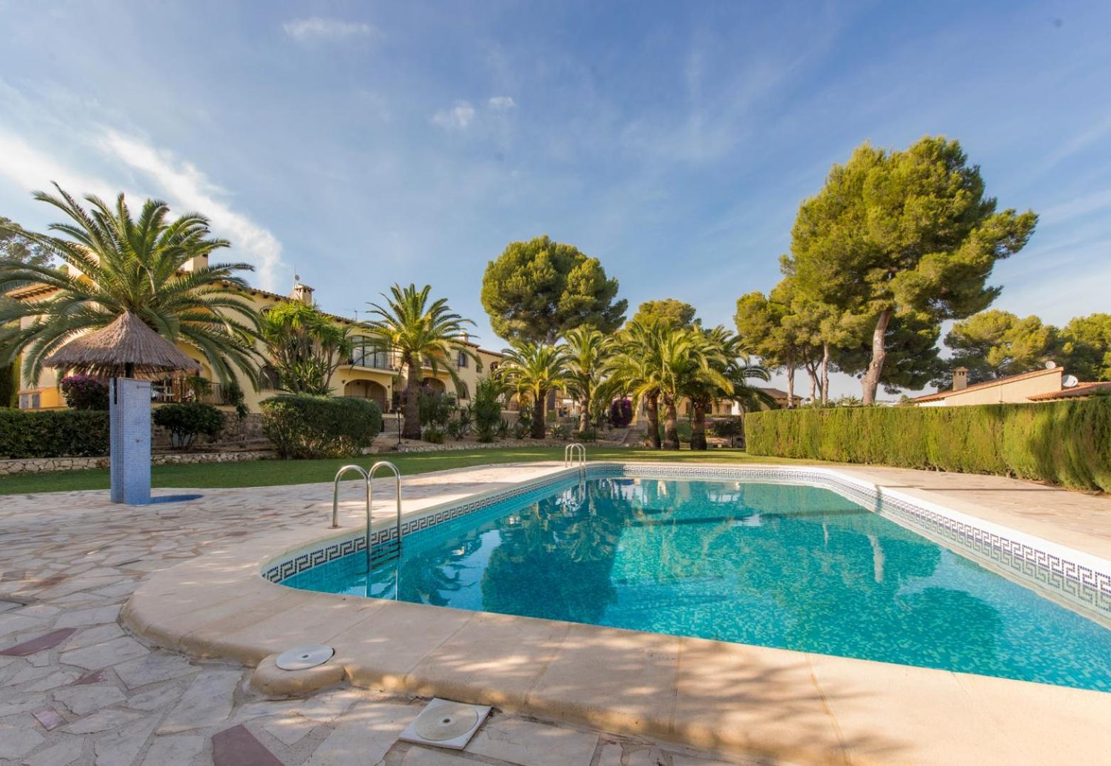 Apartamento En Moraira Con Piscina Luaran gambar