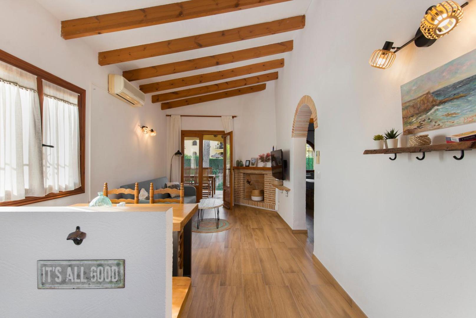 Apartamento En Moraira Con Piscina Luaran gambar