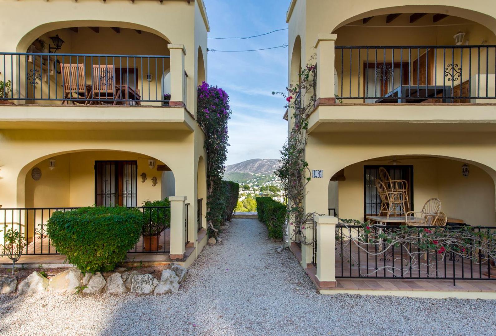 Apartamento En Moraira Con Piscina Luaran gambar