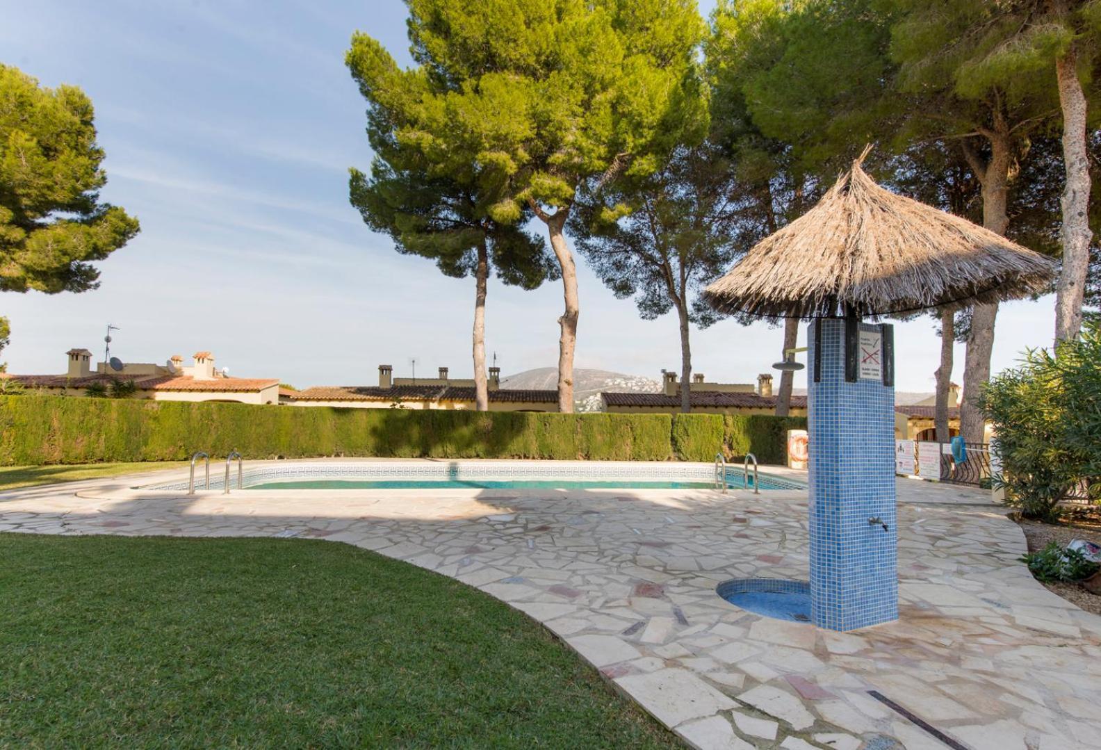 Apartamento En Moraira Con Piscina Luaran gambar